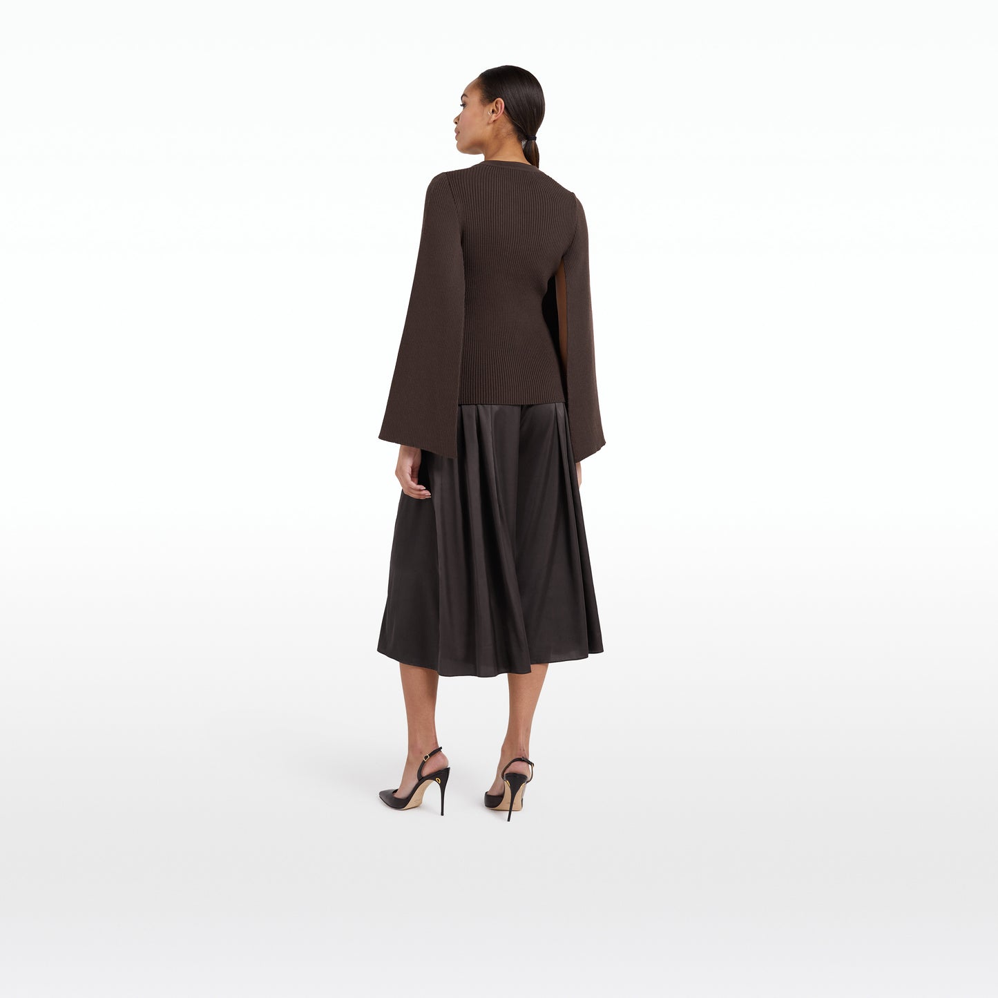 Emilie Chocolate Knit