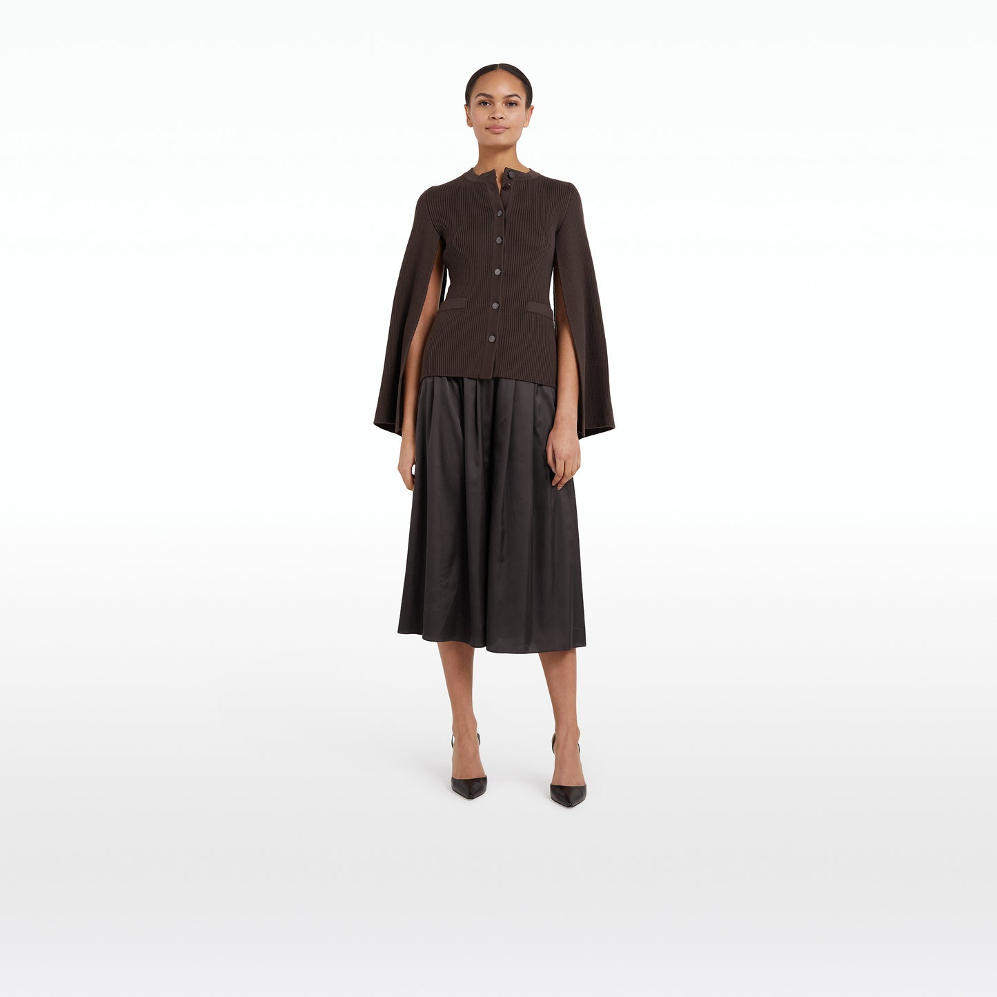 Emilie Chocolate Knit