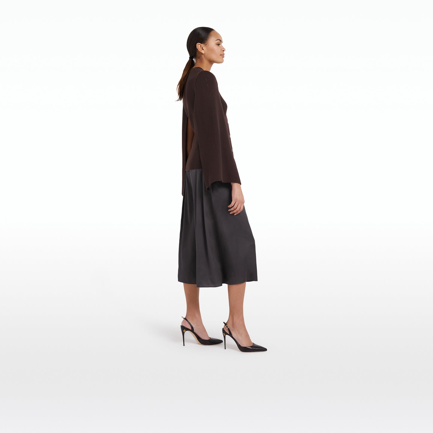Emilie Chocolate Knit