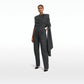Coleen Grey Melange Cape
