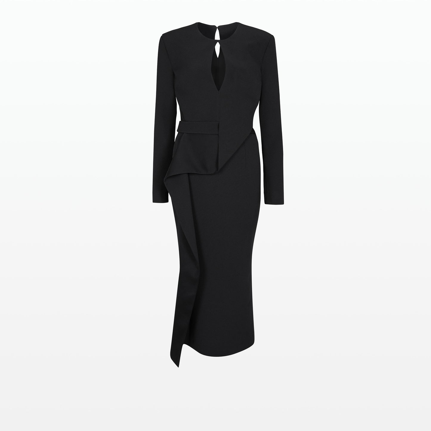 Dalia Black Midi Dress