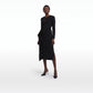 Dalia Black Midi Dress
