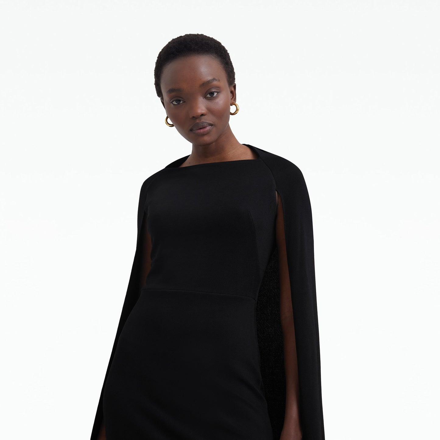 Doola Black Midi Dress