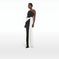 Loredana Black & Ivory Long Dress