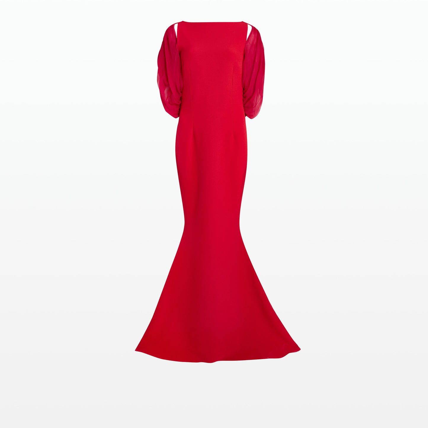 Lana Crimson Long Dress