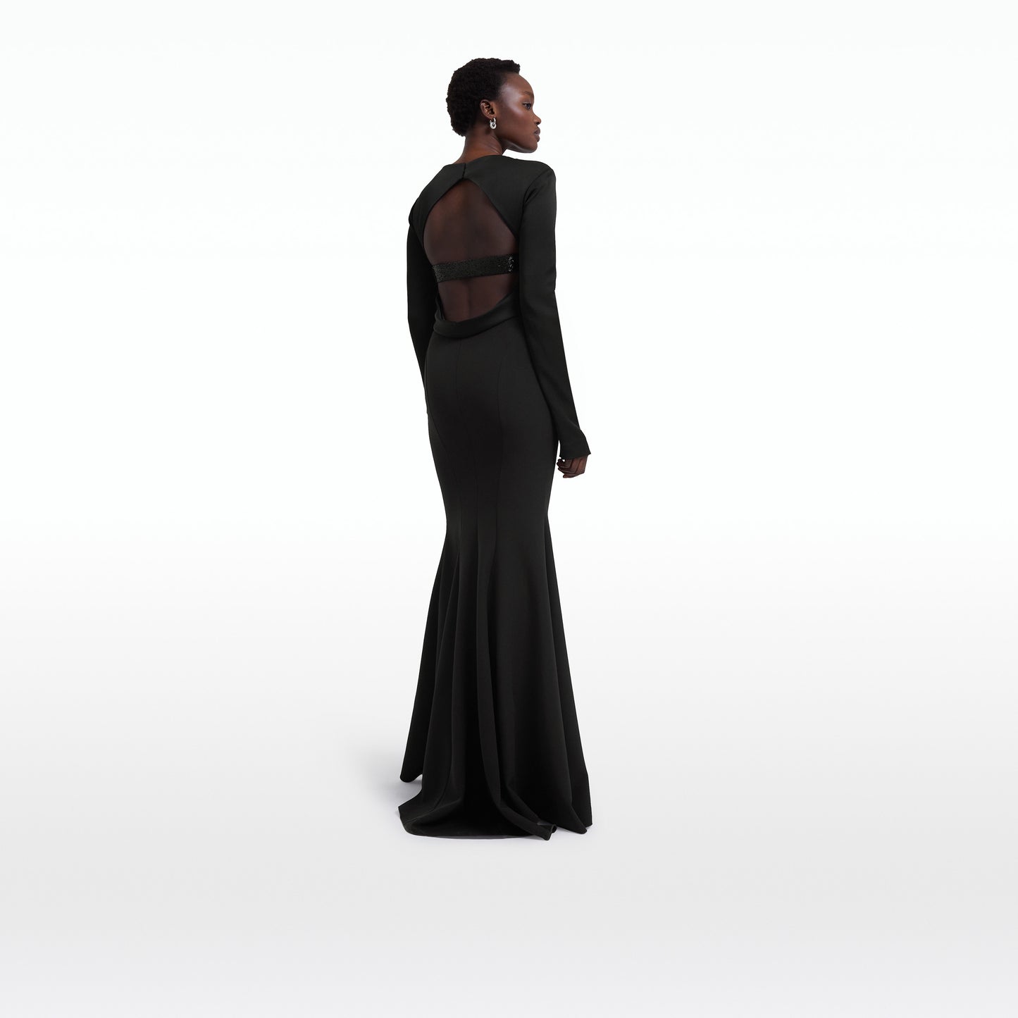 Lucy Black Long Dress