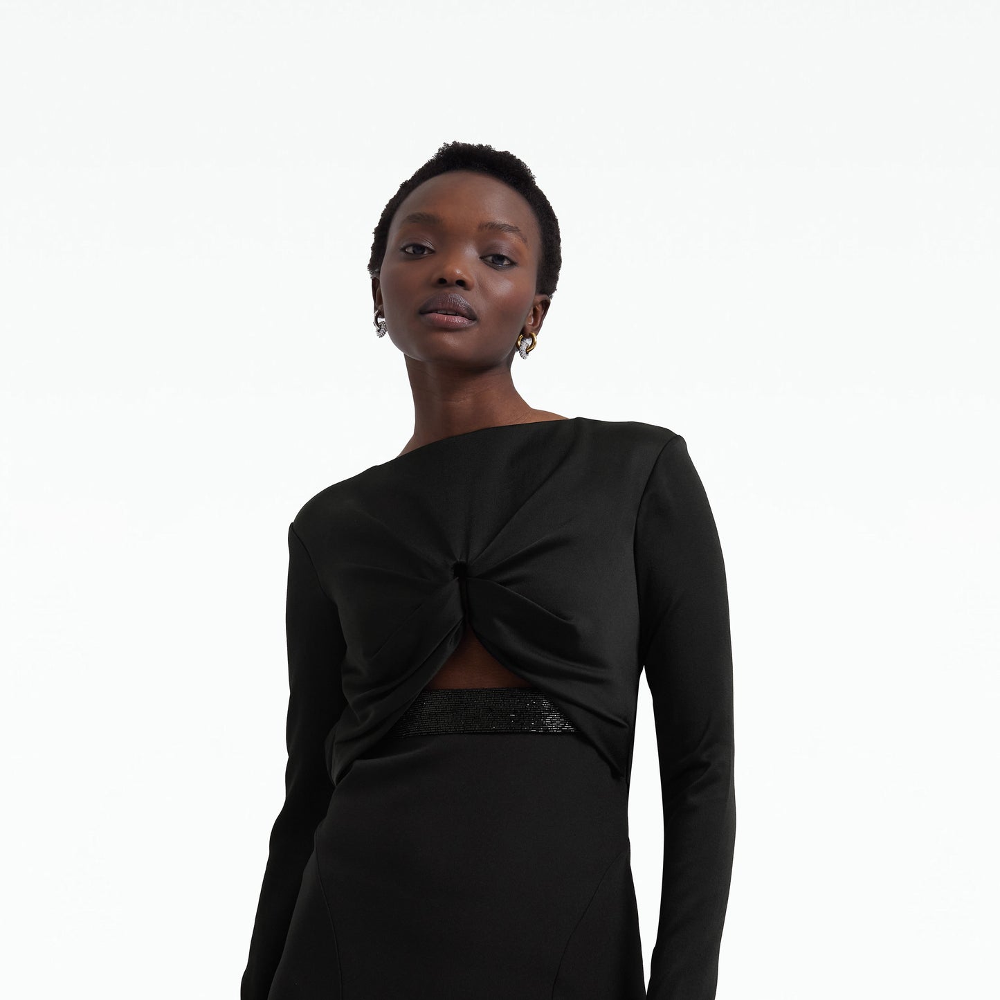 Lucy Black Long Dress