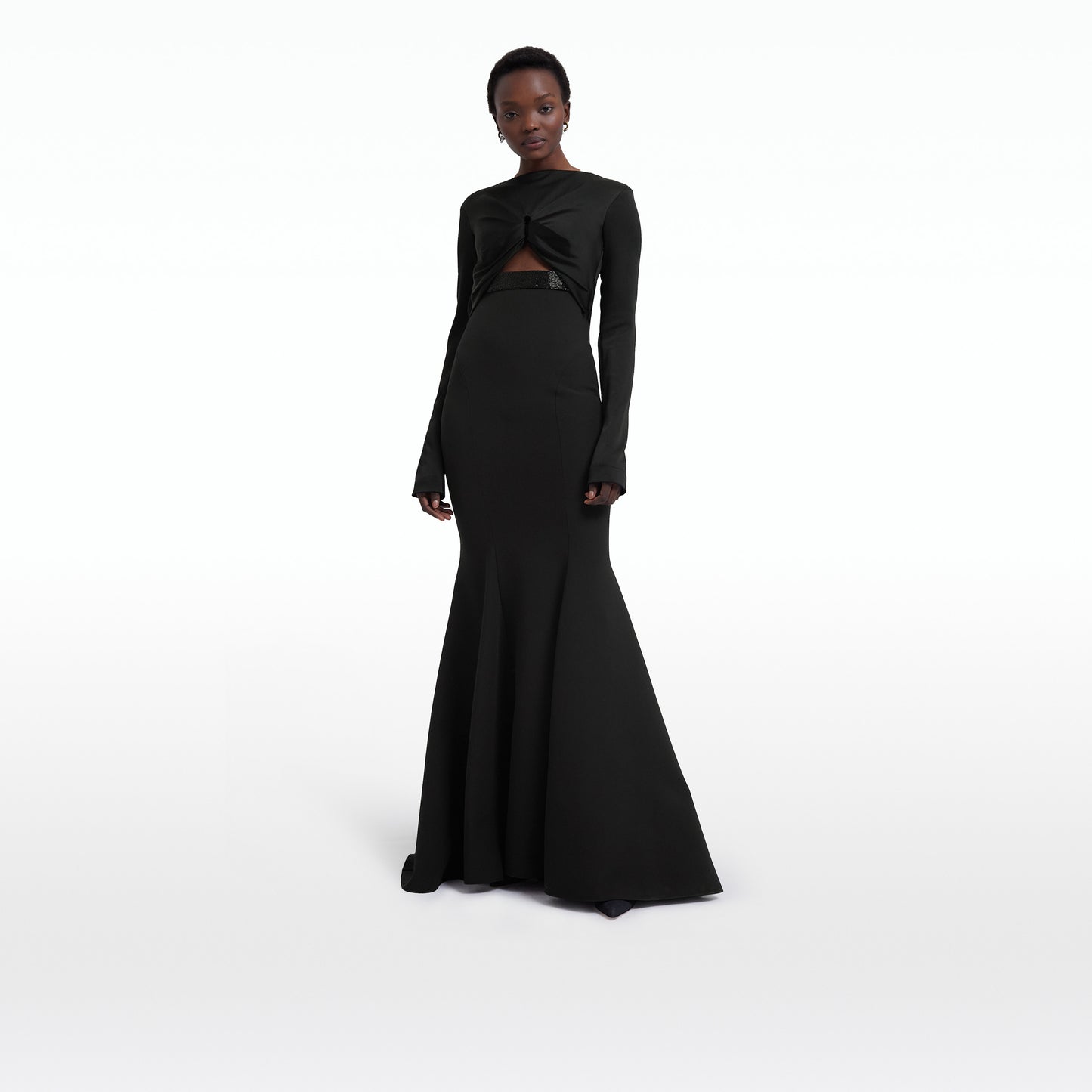 Lucy Black Long Dress