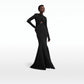 Lucy Black Long Dress