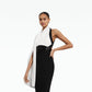 Lexi Black & Ivory Long Dress