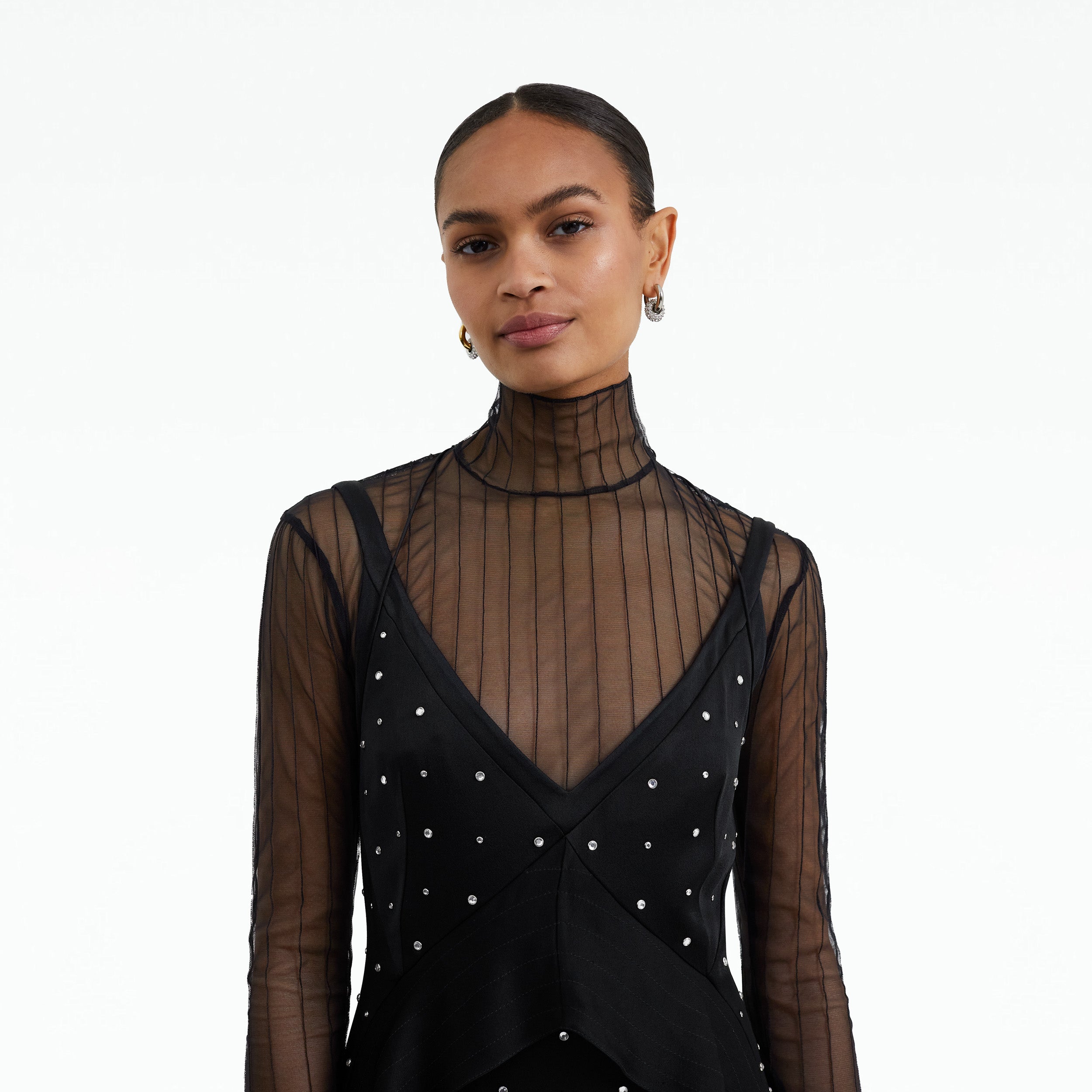 Damsel in a dress black dress discount