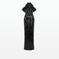Dame Black Long Dress