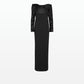 Liza Black Long Dress