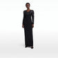 Liza Black Long Dress