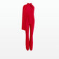 Jaime Crimson Red Jumpsuit