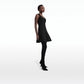 Klem Black Short Knit Dress