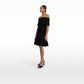 Kole Black Knit Short Dress