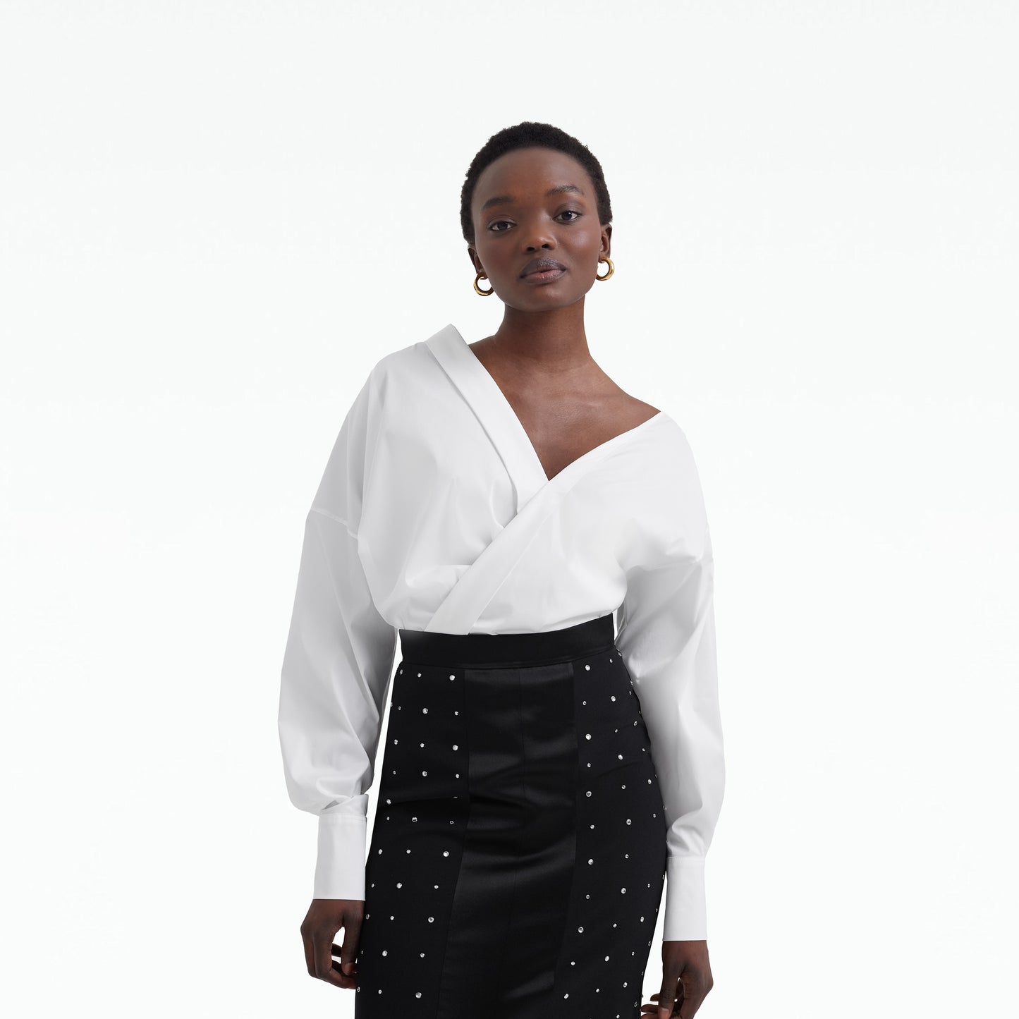 Tia Ivory Cotton Top