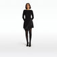 Corrina Black Short Dress