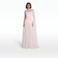 Gloria Pale Pink Long Dress