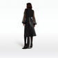 Mathilde Black Vegan Leather Skirt