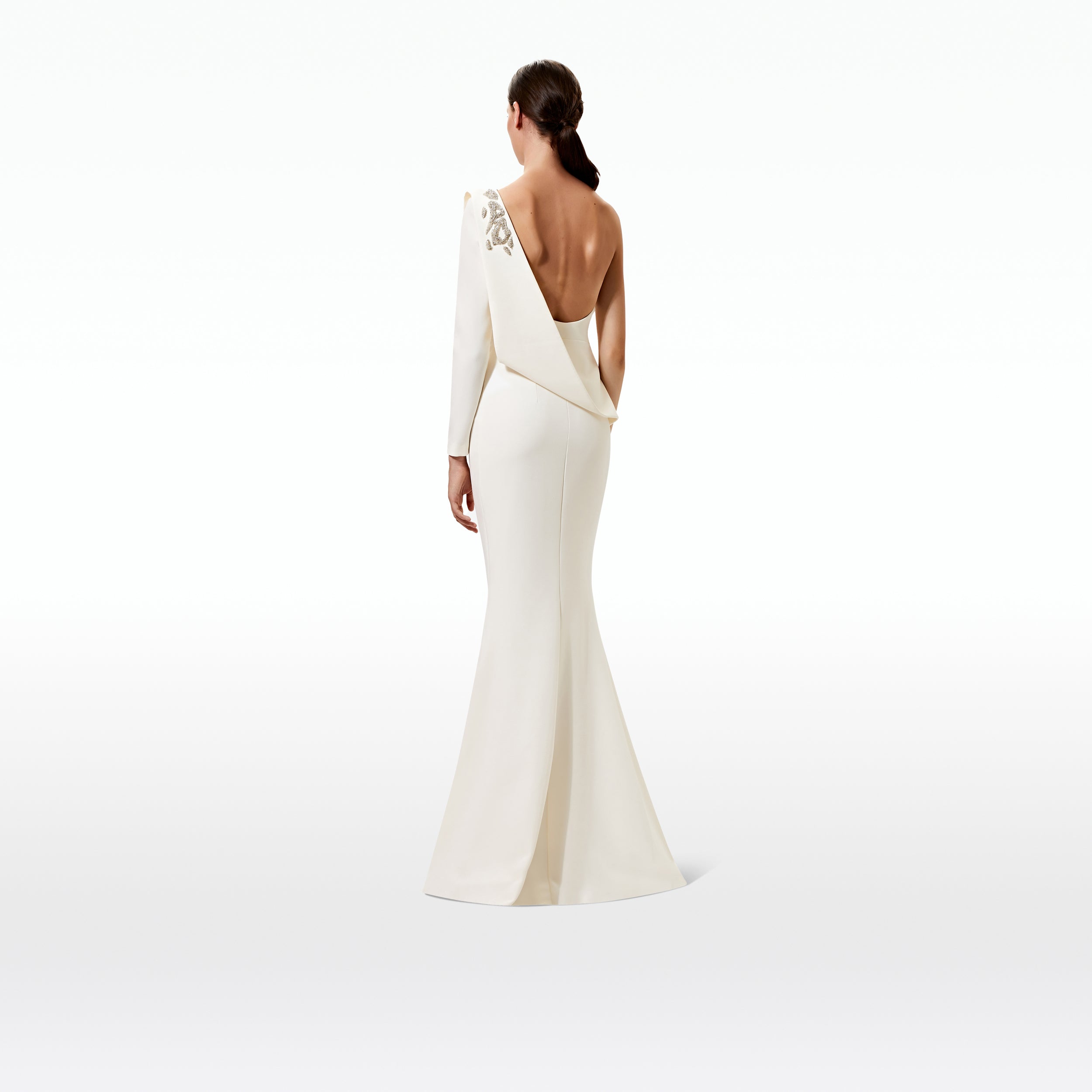 Hera Ivory Long Dress