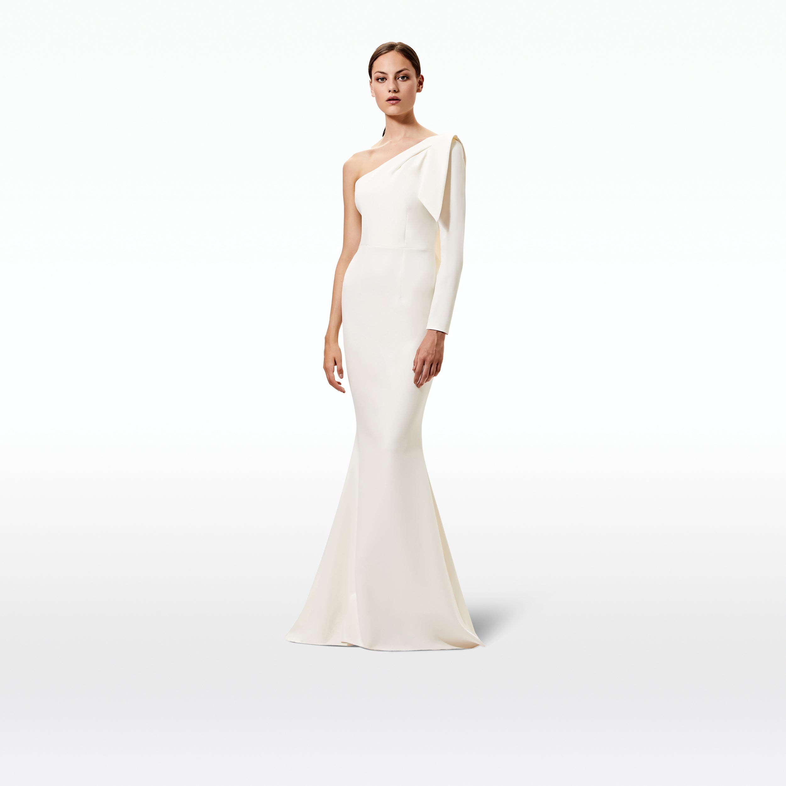 Hera Ivory Long Dress