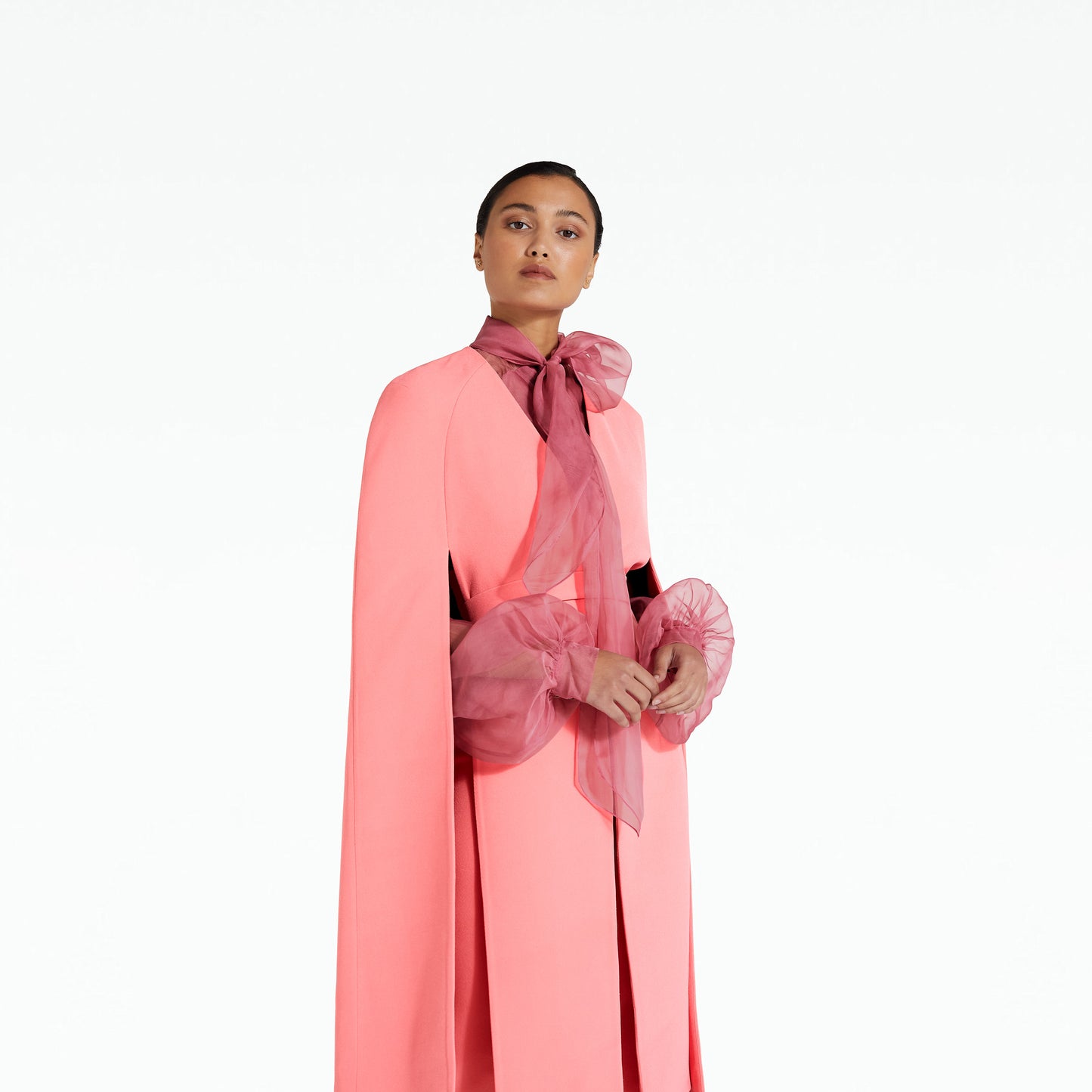 Camila Pink Blossom Coat