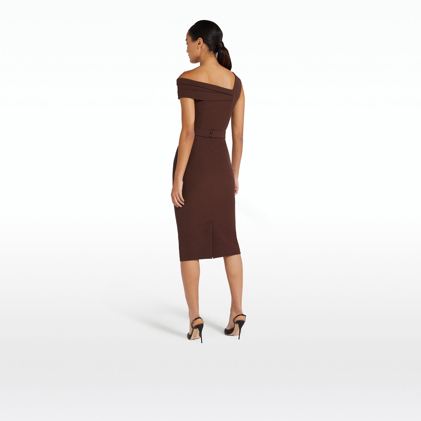 Marni Burgundy Midi Dress