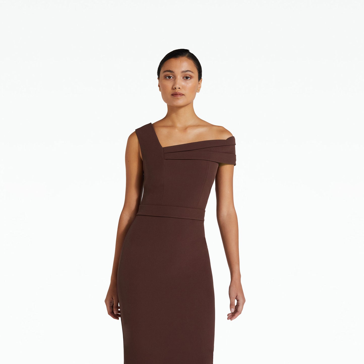 Marni Burgundy Midi Dress