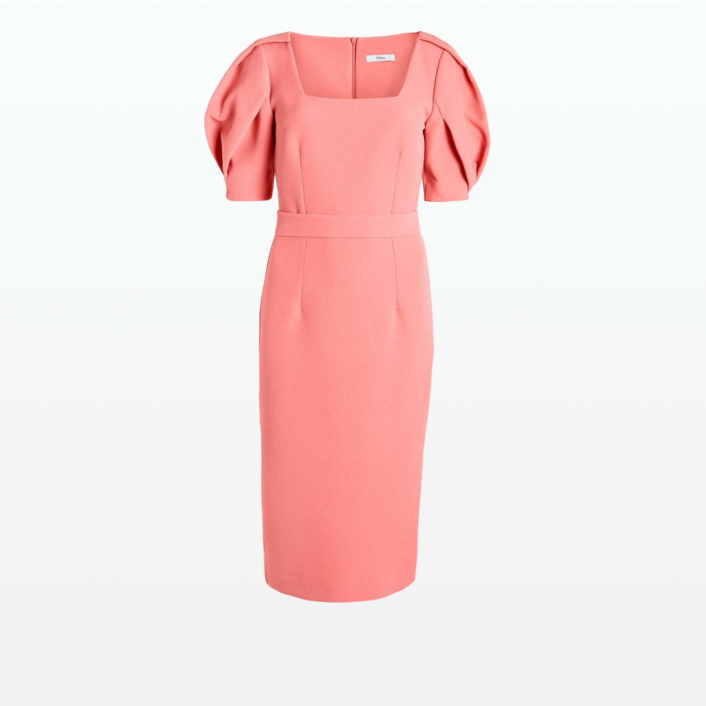 Laura Pink Blossom Midi Dress