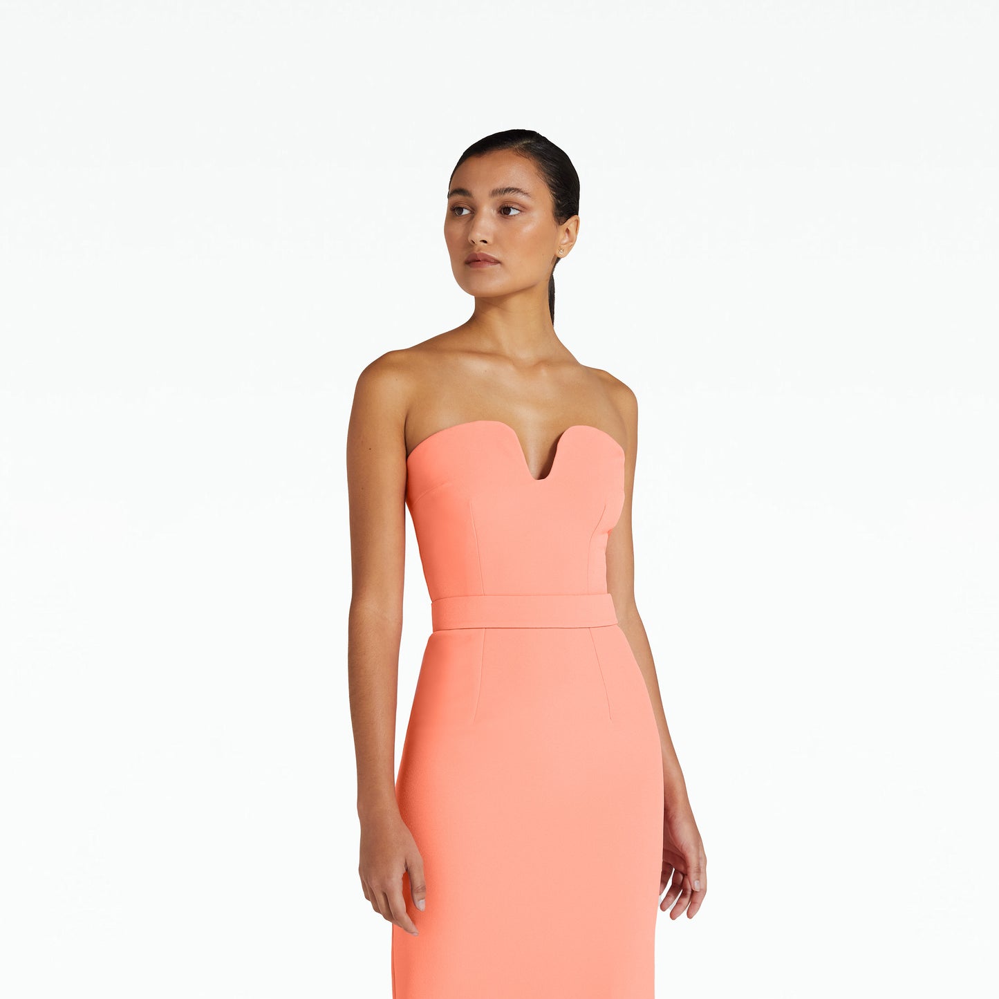 Catala Short Dress In Scarlet Star
