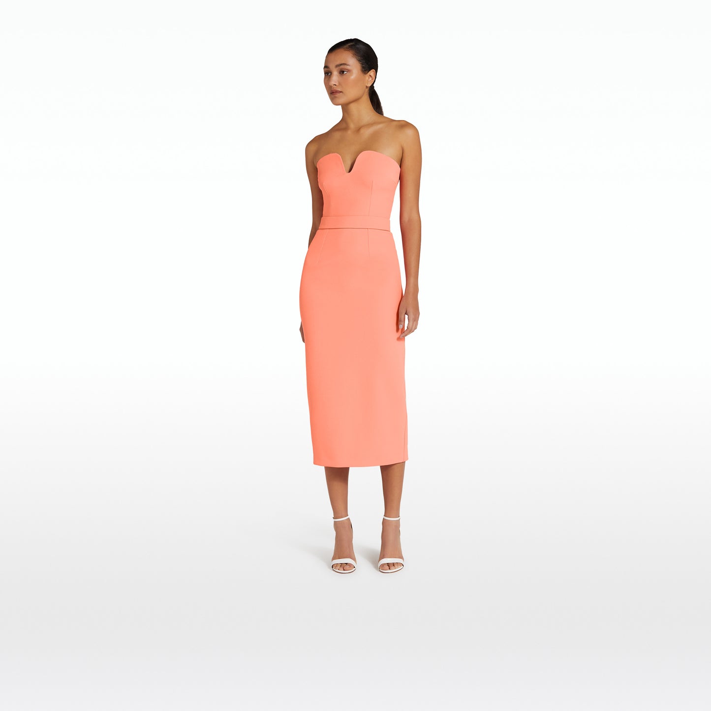 Catala Short Dress In Scarlet Star