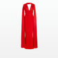 Angelina Cherry Red Long Dress