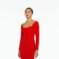 Diana Cherry Red Long Dress