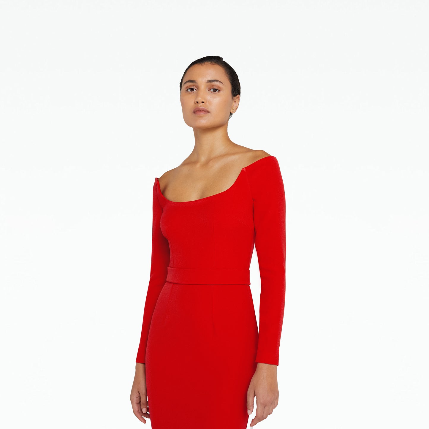 Diana Cherry Red Long Dress