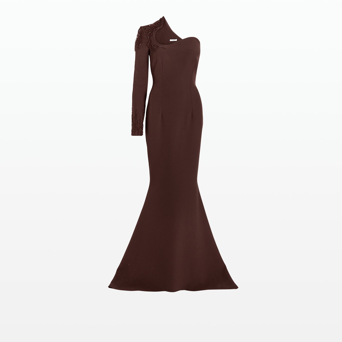 Aria Burgundy Long Dress