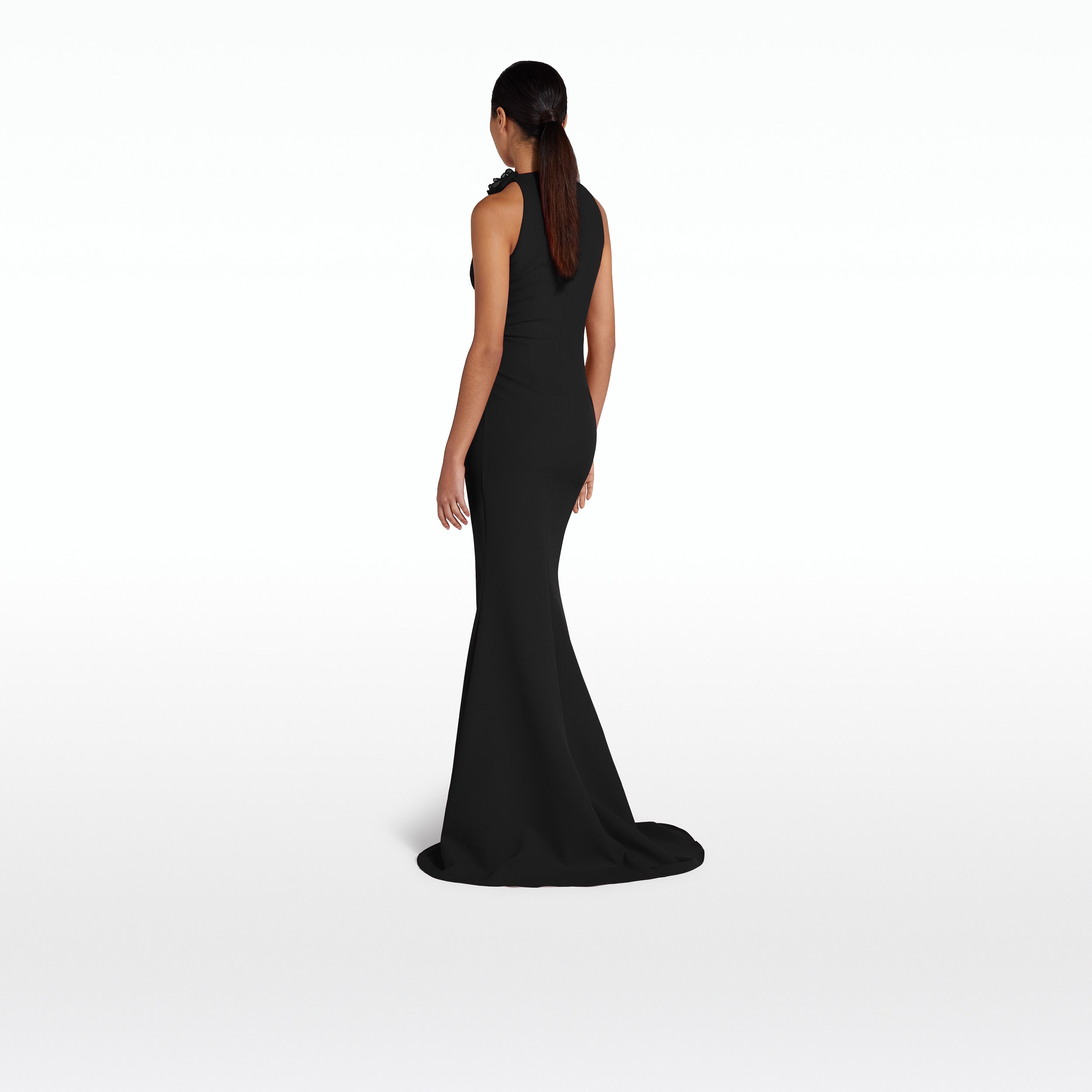 Violeta Black Long Dress