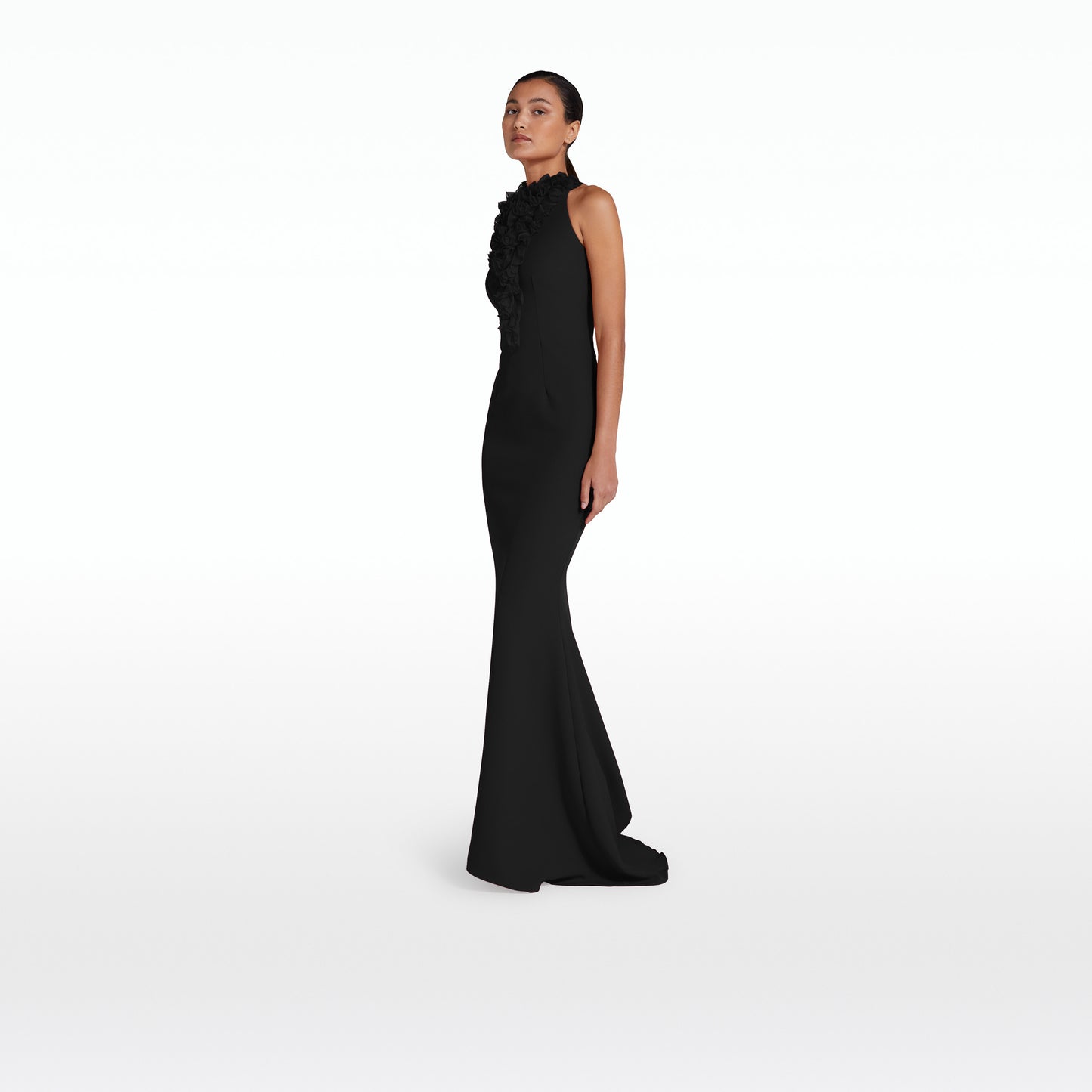 Violeta Black Long Dress