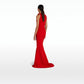 Violeta Cherry Red Long Dress