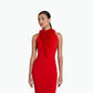 Violeta Cherry Red Long Dress