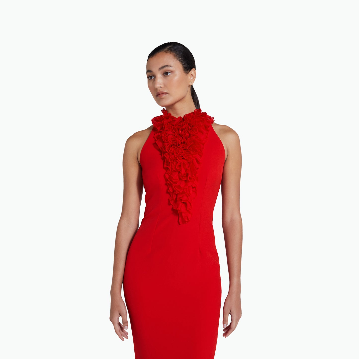 Violeta Cherry Red Long Dress