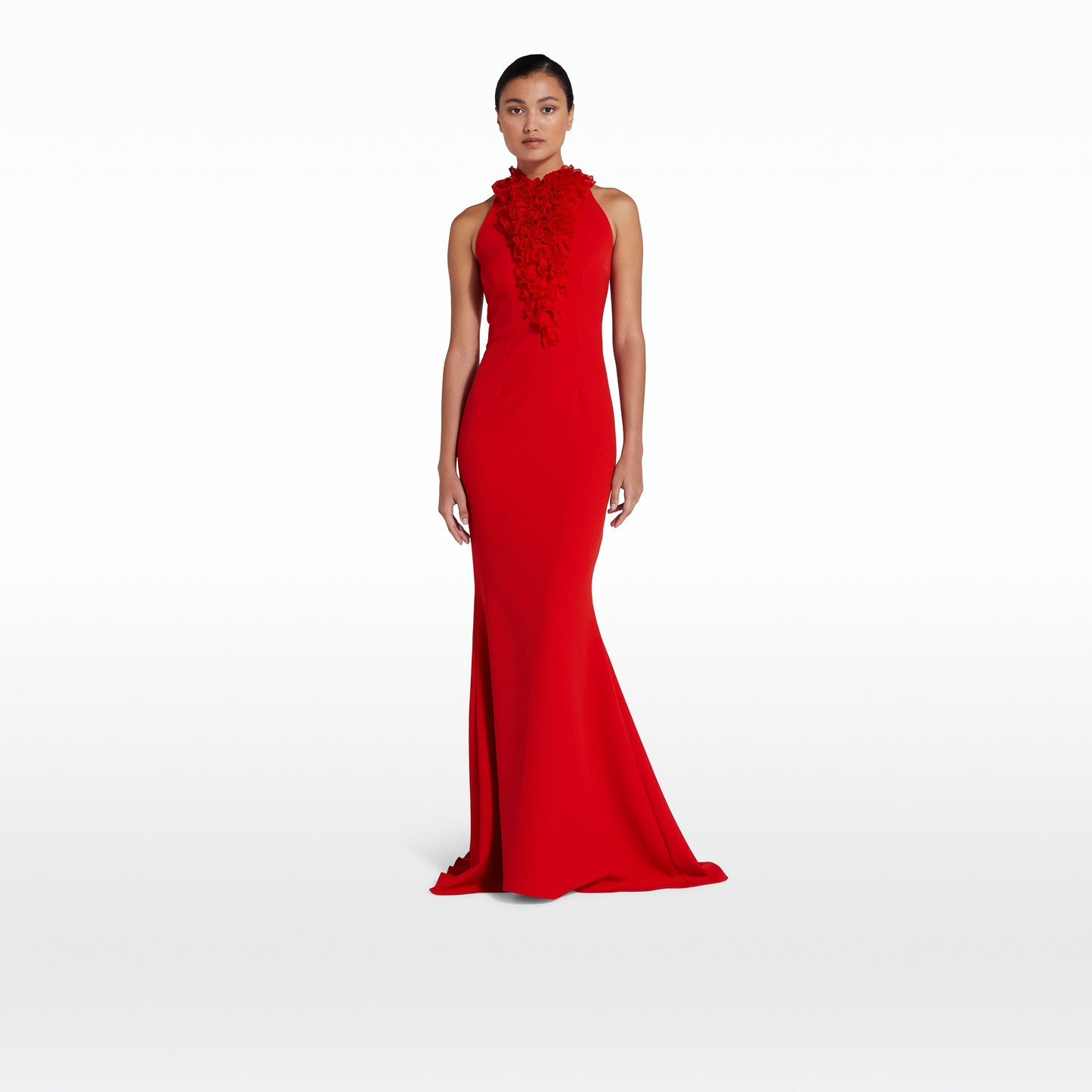 Violeta Cherry Red Long Dress