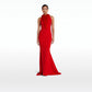 Violeta Cherry Red Long Dress