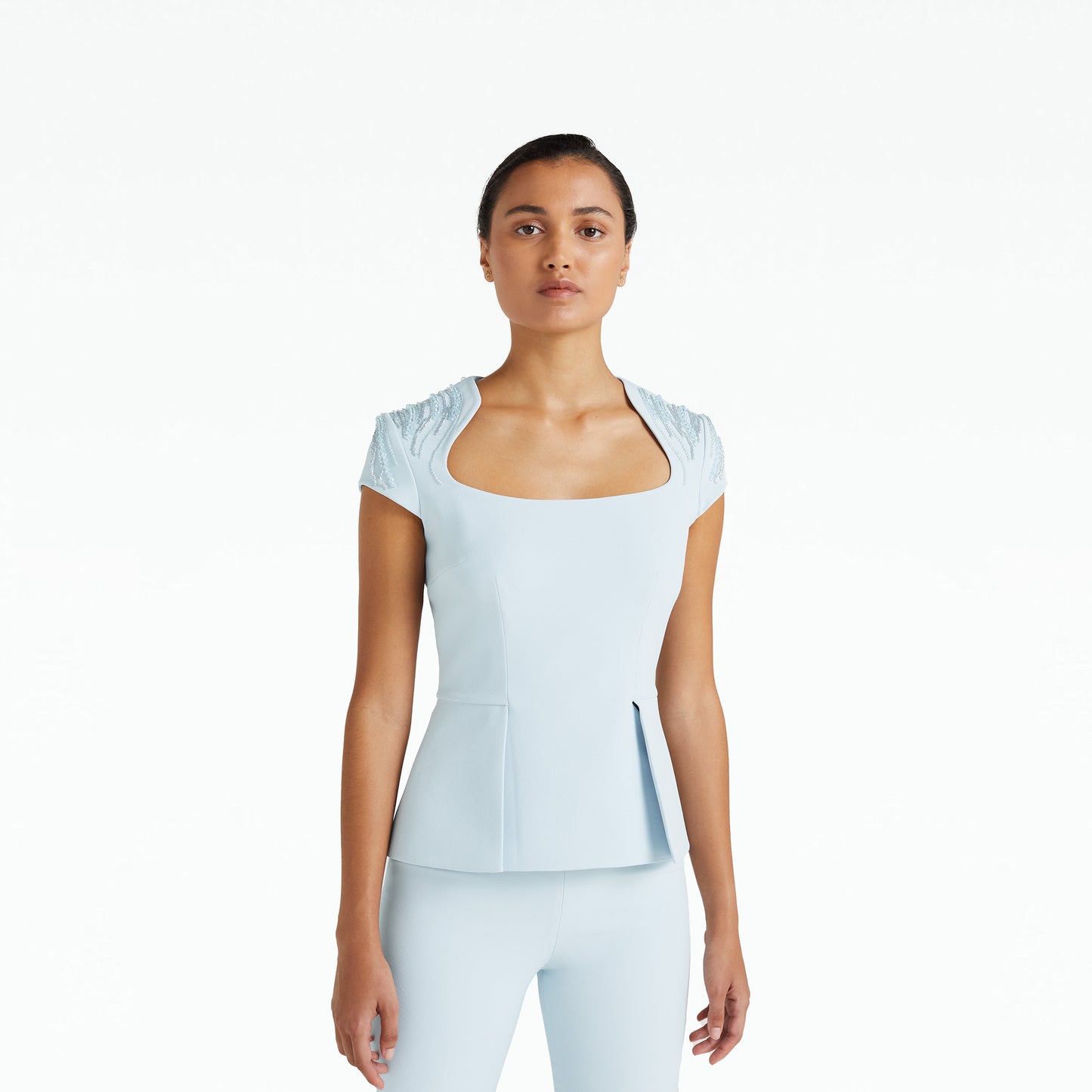 Pilar Ice Blue Top
