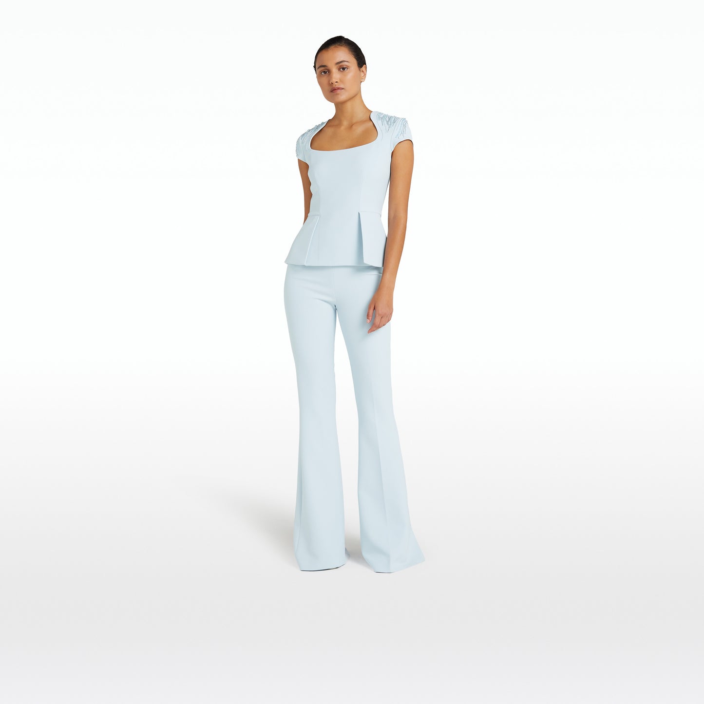Pilar Ice Blue Top
