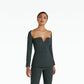 Zoe Graphite Top