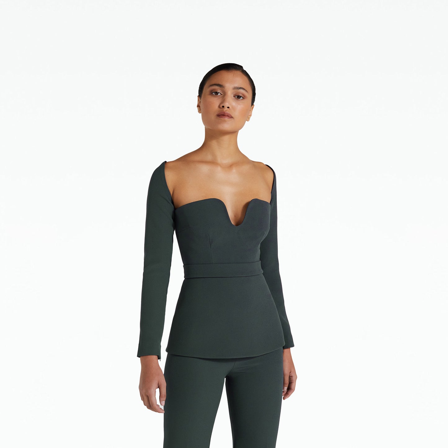 Zoe Graphite Top