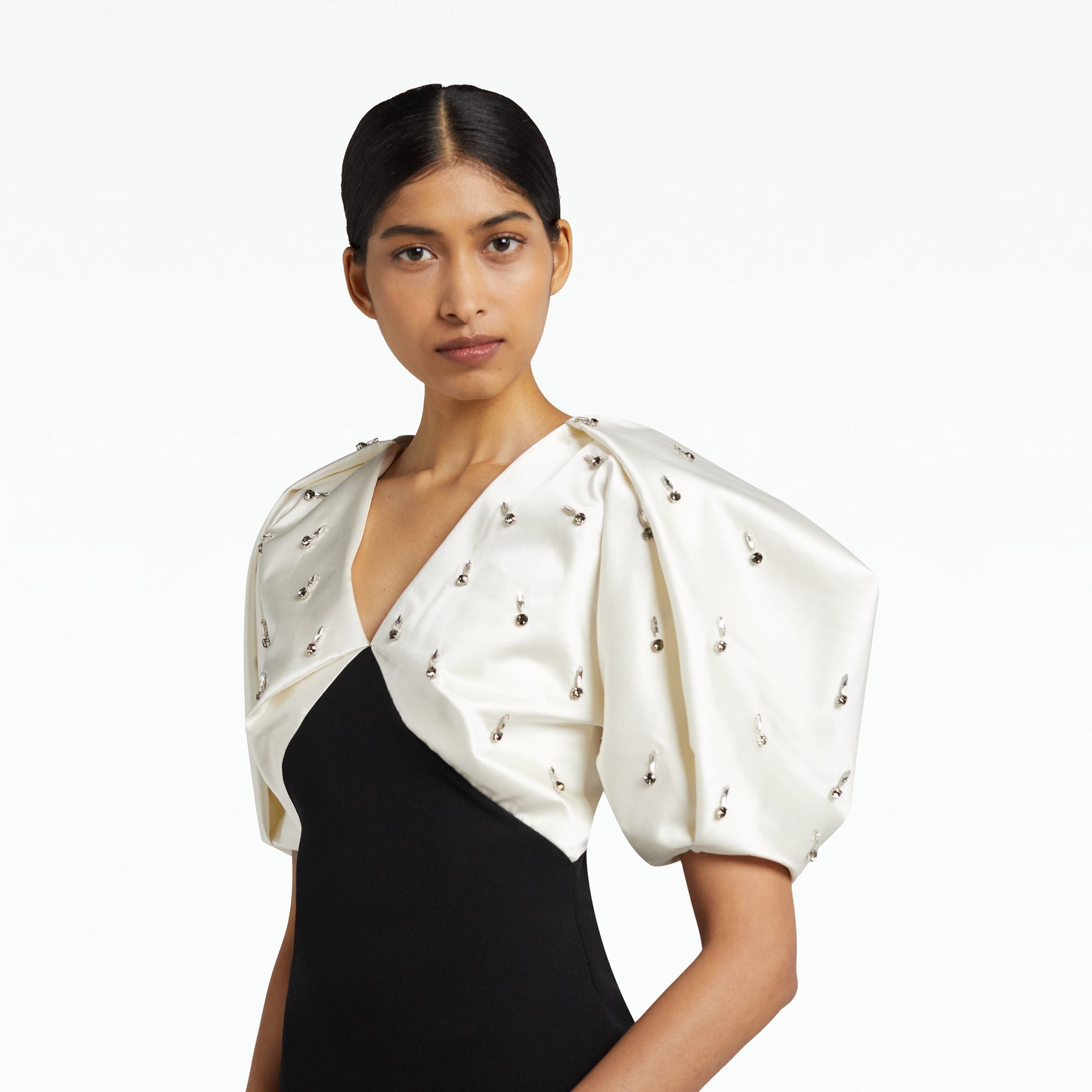 Eabha Black & Ivory Dress