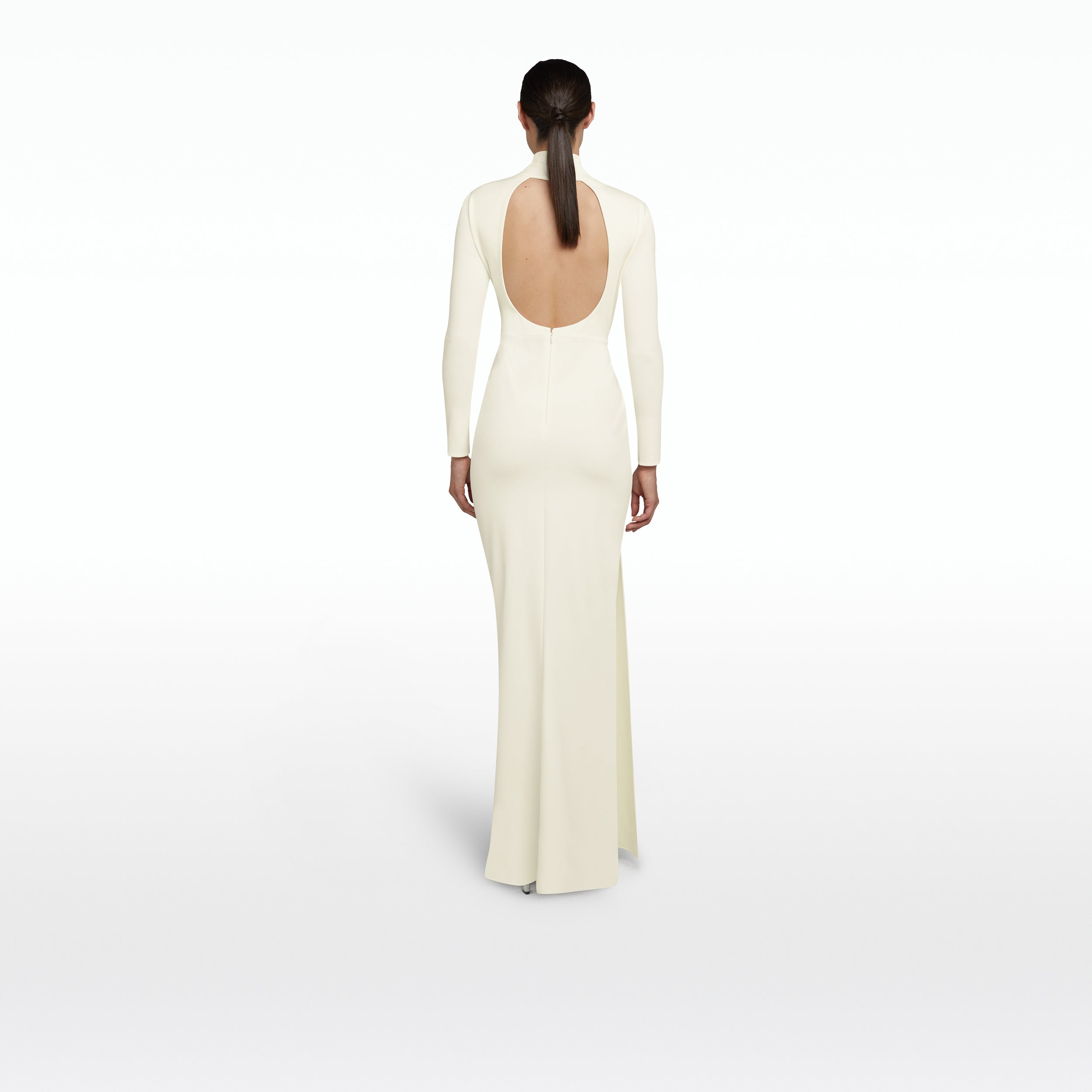 Benni Ivory Long Dress